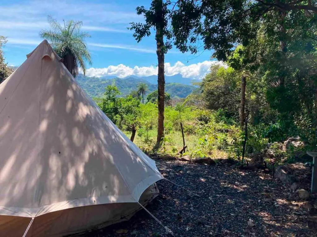 Glamping - Wonderful views