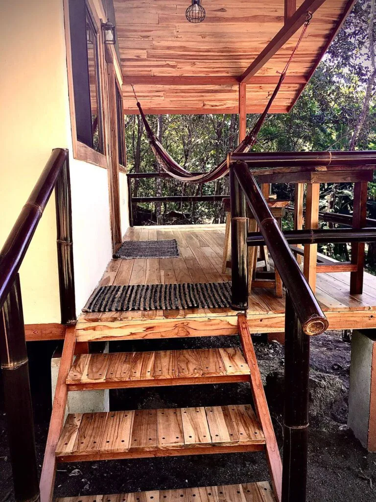 Cabina Macadamia Deck Stairs