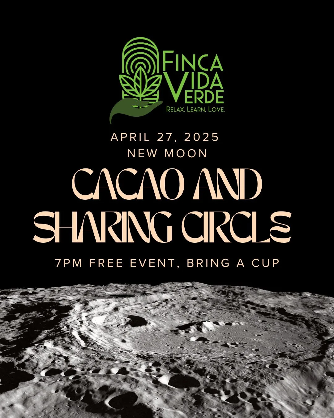 New Moon Cacao and Sharing Circle